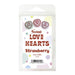 Swizzels Love Hearts Strawberry Wax Melts 12 Melts Assorted Wax Melts Swizzels Pack of 1