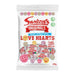 Swizzels Originals Love Hearts 127g Sweets, Mints & Chewing Gum Swizzels   