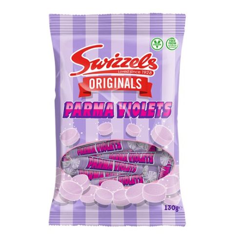 Swizzels Originals Parma Violets 130g Sweets, Mints & Chewing Gum Swizzels   