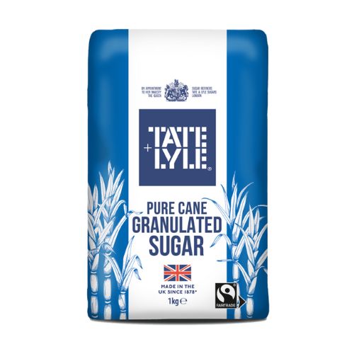 Tate Lyle Pure Cane Granulated Sugar 1kg Food Items Tate & Lyle   