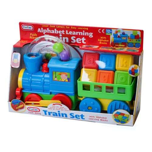 Learning Train Telitoy Alphabet Learning Train Toy 12 months + - FabFinds