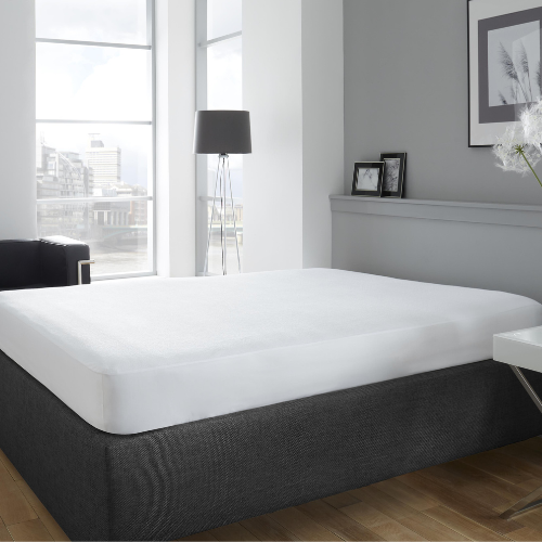 Waterproof Terry Towelling Mattress Protector Breathable & Absorbent Assorted Sizes FabFinds
