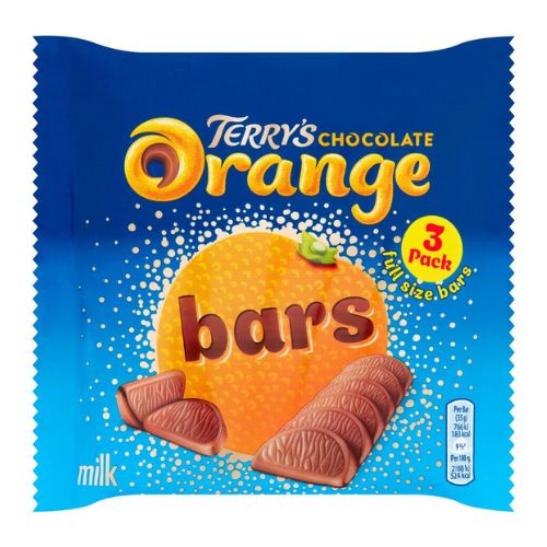 Terry's Orange Chocolate Bars 3 X 35g Chocolate Terry's   