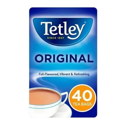 Tetley Original Tea Bags 40 Pack 125g Tea & Coffee Tetley   