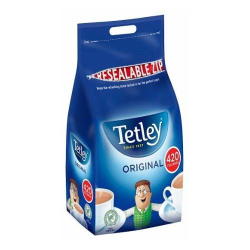 Tetley Original Tea Bags 420 Pack 1.31kg - FabFinds