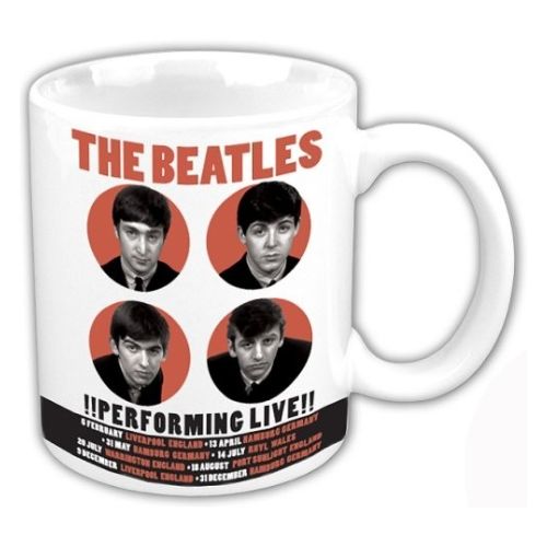 The Beatles Performing Live Boxed Mug Mugs Rock Off   
