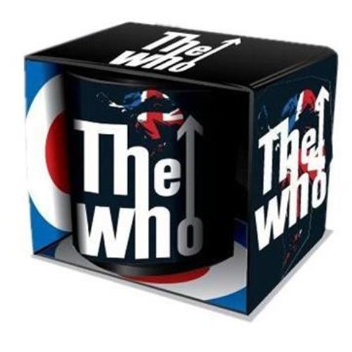 The Who Leap Logo Mug Collectable Boxed Mug 12oz Mugs kiwi publishing inc   