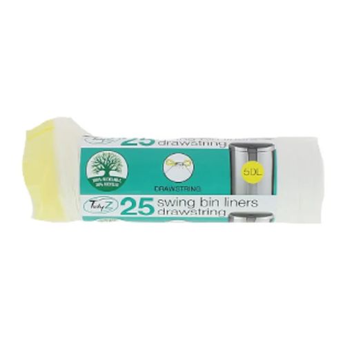 Tidy Z Fragranced Drawstring Swing Bin Liners 25 Pk 50L FabFinds