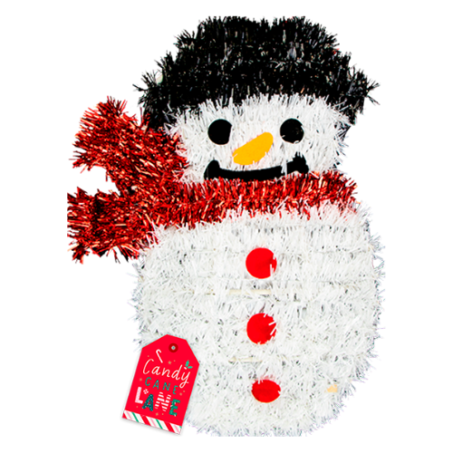 Christmas Tinsel Wall Plaque Assorted Festive Design 33cm Christmas Decorations FabFinds Snowman