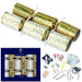 Tom Smith Gold and White Christmas Crackers 6 Pack Christmas Crackers Tom Smith