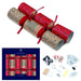 Tom Smith Red and Kraft Mini Christmas Crackers 6 Pack Christmas Crackers Tom Smith