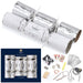 Tom Smith Silver and White Christmas Crackers 6 Pack Christmas Crackers Tom Smith