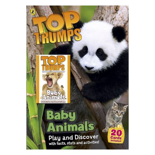 Top Trumps Baby Animals 20 Cards & Activity Book Games & Puzzles Puffin   