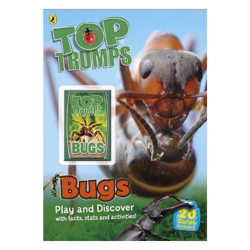 Top Trumps Bugs 20 Cards & Activity Book Games & Puzzles Puffin   