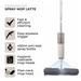 Tower Latte Flexi Spray Mop With Double Sided Head Spray Mop Tower