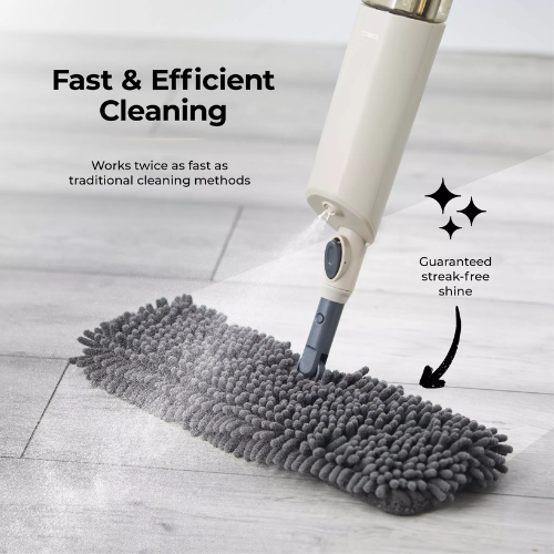 Tower Latte Flexi Spray Mop With Double Sided Head Spray Mop Tower