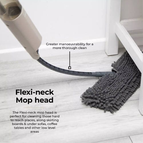 Tower Latte Flexi Spray Mop With Double Sided Head Spray Mop Tower