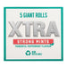 Turner's 5 Giant Xtra Strong Mint Rolls Peppermint 5 Pack Sweets, Mints & Chewing Gum turners   