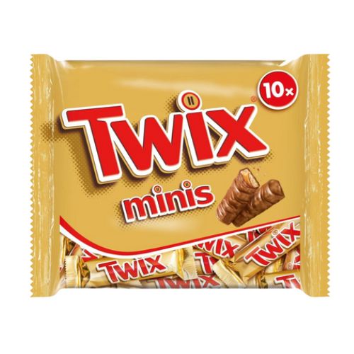 Twix Minis 10 Pack 227g Chocolate Twix   