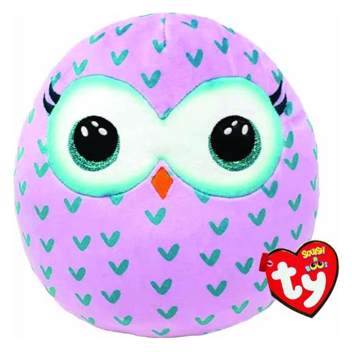 TY Squishaboo Soft Plush Pillow Assorted Styles 10" Plush Toys ty Winks Owl  