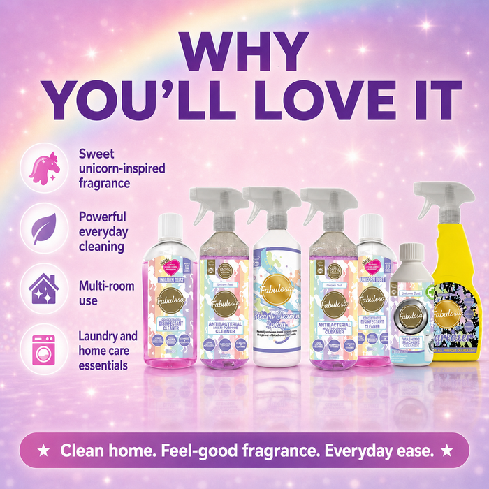 Fabulosa Unicorn Dust Household Cleaning Bundle 7 Piece Cleaning Bundles Fabulosa