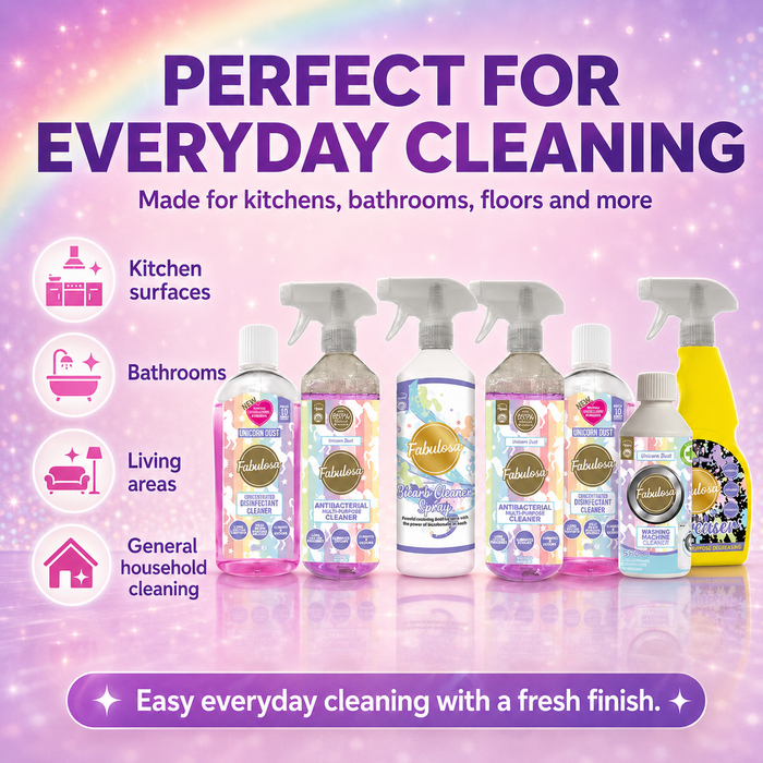 Fabulosa Unicorn Dust Household Cleaning Bundle 7 Piece Cleaning Bundles Fabulosa