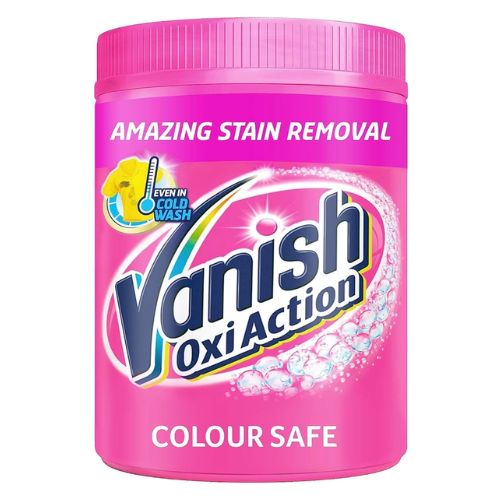Vanish Oxi Action Stain Remover Colour Safe Powder 1kg Laundry - Stain Remover Vanish   