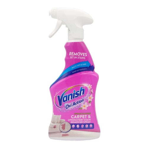 Astonish Oxi Action Carpet & Upholstery Stain Remover Spring Flowers 500ml Fabric Stain Removers Vanish   