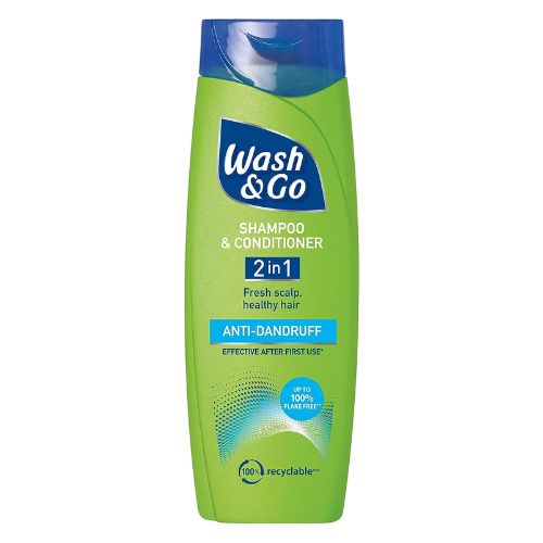 Wash & Go 2 in 1 Shampoo & Conditioner Anti-Dandruff 400ml Shampoo & Conditioner Wash & Go   