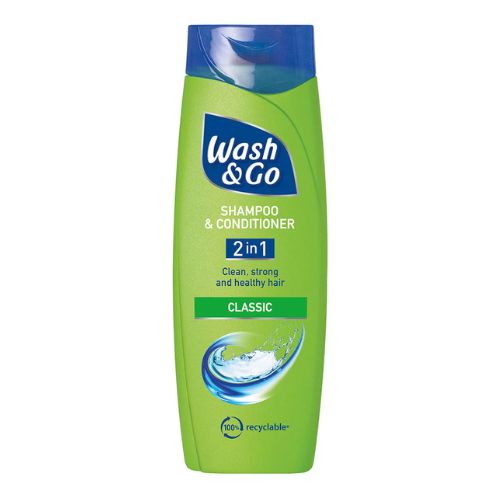 Wash & Go 2 in 1 Shampoo & Conditioner Classic 400ml Shampoo & Conditioner Wash & Go   