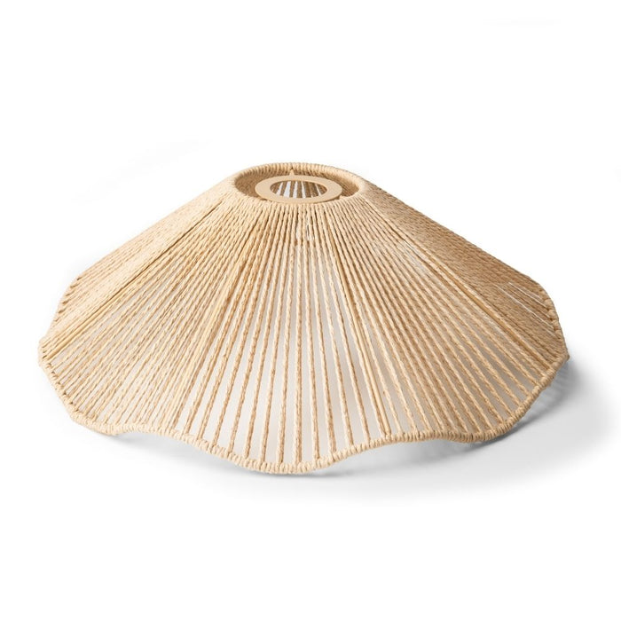 Wave Paper Rope Shade Natural Lampshade Assorted Packs