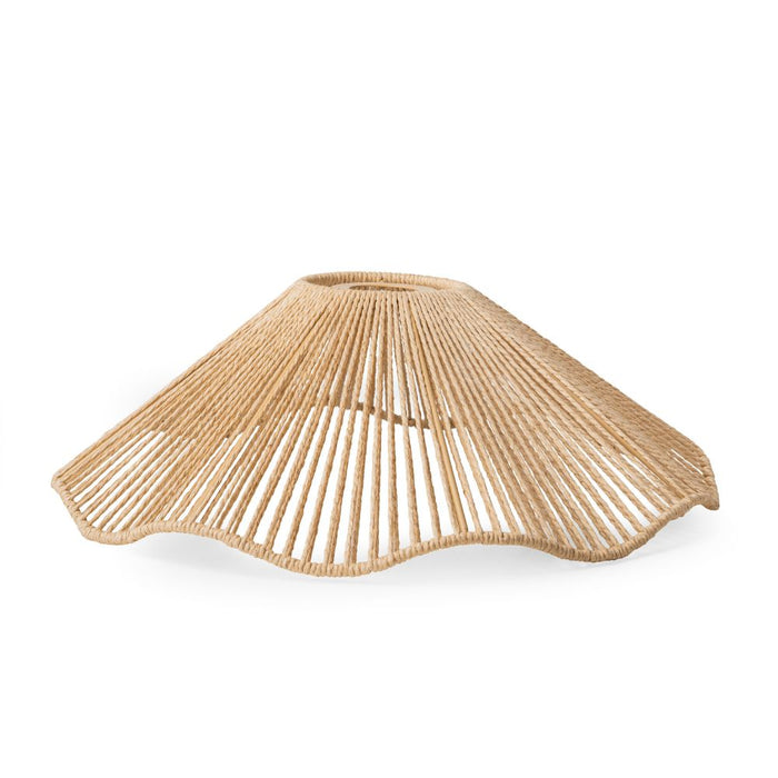 Wave Paper Rope Shade Natural Lampshade Assorted Packs Home Lighting FabFinds
