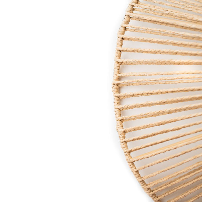 Wave Paper Rope Shade Natural Lampshade Assorted Packs Home Lighting FabFinds
