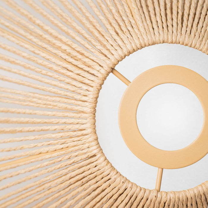 Wave Paper Rope Shade Natural Lampshade Assorted Packs Home Lighting FabFinds