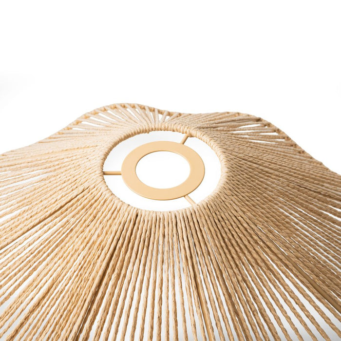Wave Paper Rope Shade Natural Lampshade Assorted Packs Home Lighting FabFinds