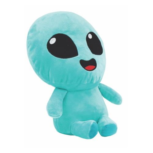 Weighted Plush Alien Toy 33cm x 25cm Assorted Colours Toys RMS Blue  