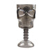 Halloween Skull Goblet Glasses Assorted Colours Halloween Accessories Gem Imports Grey  