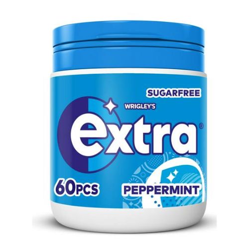 Wrigley's Extra Sugar Free Peppermint 60 Pieces 84g Sweets, Mints & Chewing Gum Wrigley's   