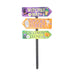 Spooksville Halloween Spooky Sign Post 61cm Halloween Decorations FabFinds   