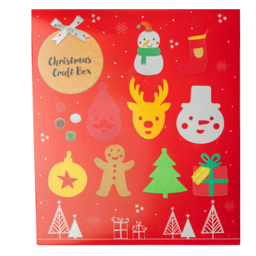Christmas Craft Box DIY Festive Activity Kit for Kids & Families Christmas Decoration FabFinds