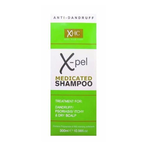 X-Pel Therapeutic Anti-Dandruff Shampoo 300ml Shampoo & Conditioner xhc   