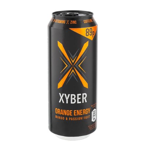 Xyber Orange Energy Mango & Passionfruit Drink 500ml Drinks xyber   