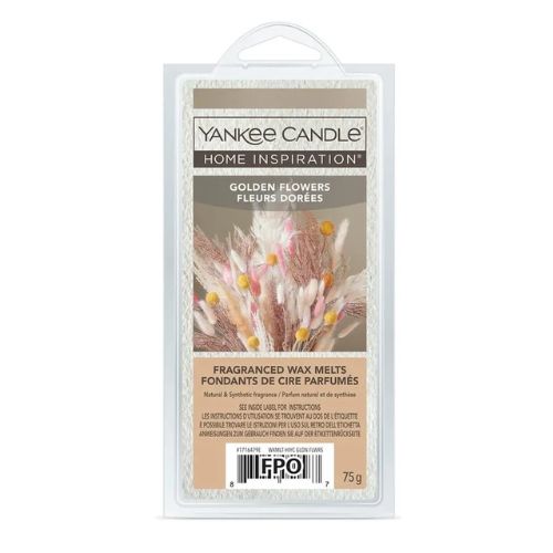 Yankee Candle Golden Flowers Wax Melts 75g Wax Melts & Oil Burners yankee candles   