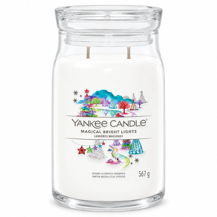 Yankee Candle Magical Bright Lights Large Jar 2 Wick Candle 567g Candles Yankee Candle