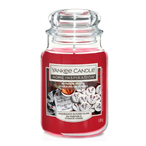 Yankee Candle Large Jar Reindeer Treats 538g  Yankee Candle   