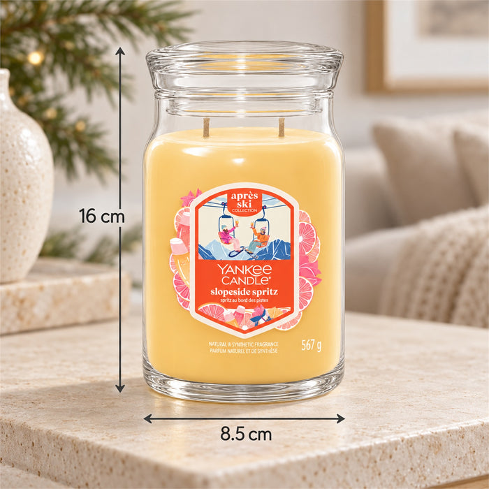 Yankee Candle Slopeside Spritz Large Jar 2 Wick Candle 567g Candles Yankee Candle