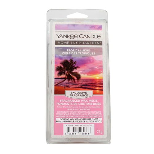 Yankee Candle Home Inspiration Wax Melts Tropical Skies 75g Wax Melts & Oil Burners Yankee Candle   