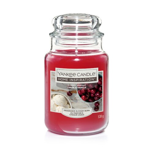 Yankee Candle Home Cherry Vanilla Large Jar 538g Candles Yankee Candle