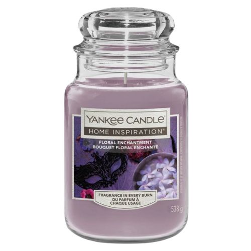 Yankee Floral Enchantment Large Jar Candle 538g Candles Yankee Candle