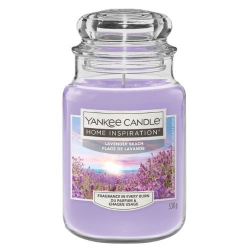 Yankee Lavender Beach Large Jar Candle 538g Candles Yankee Candle